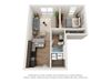 Conwill Floor Plan Conwill Floor Plan at 310 @ Nulu Apartments, Kentucky
